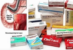 Какие надо пить таблетки если болит желудок